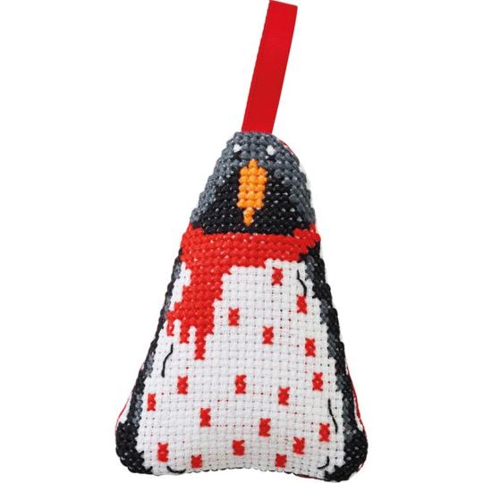 Pingouin – Kit point de croix – Permin of Copenhagen
