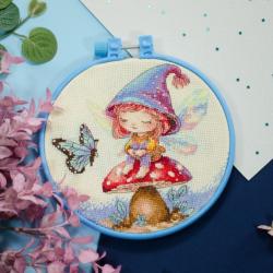 Petite sorcière  - Kit avec cercle - Abris Art