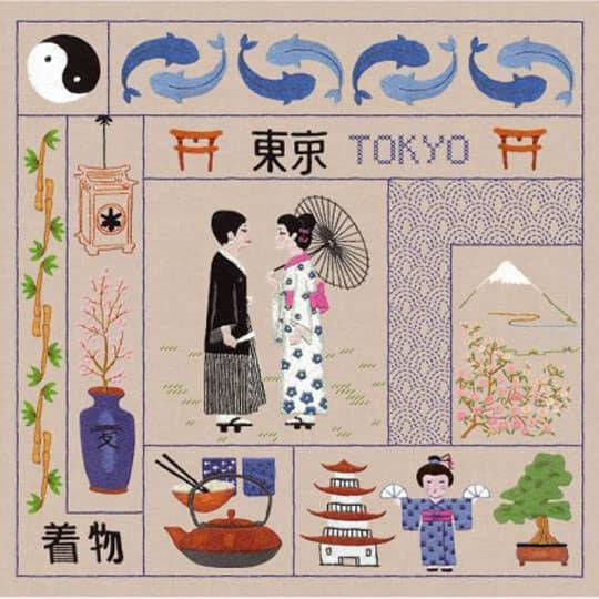 Bienvenue Tokyo - Kit Broderie Traditionnelle - Le Bonheur des Dames