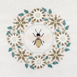 Mandala Abeille  - Kit Un chat dans l'aiguille