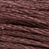 Fil à broder mouliné DMC coloris 3860 Marron Gris Taupe Foncé