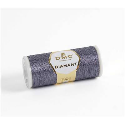 Fil à Broder DMC Diamant D317 - Gris Anthracite