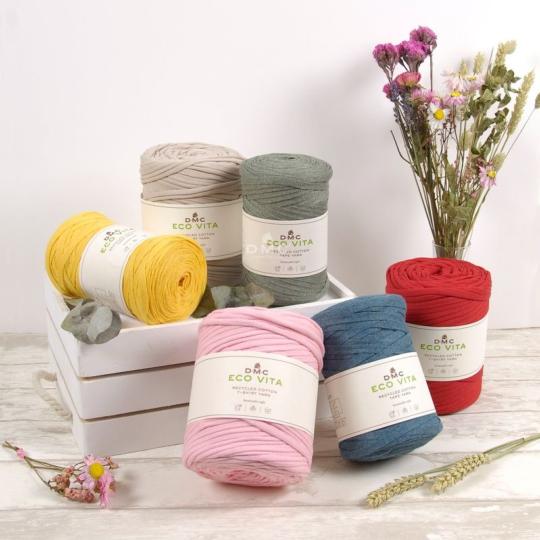 Fil DMC Eco Vita 4 Tape Yarn - Fil 100% recyclé