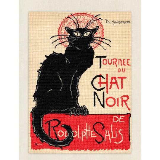 Le Chat Noir de Théophile-Alexandre Steinlen - Kit DMC