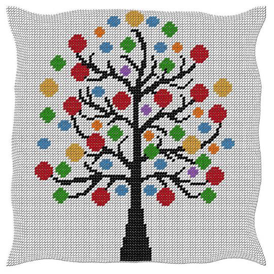 Arbre - Kit Coussin gros trous - Luc Créations