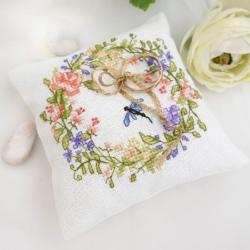 Vers toi  - Kit coussin mariage à broder  - Luca-S