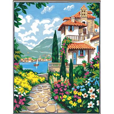 La Villa Fleurie - Canevas Paysage - Margot de Paris