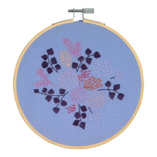 Les Roses - Kit broderie Traditionnelle - DMC