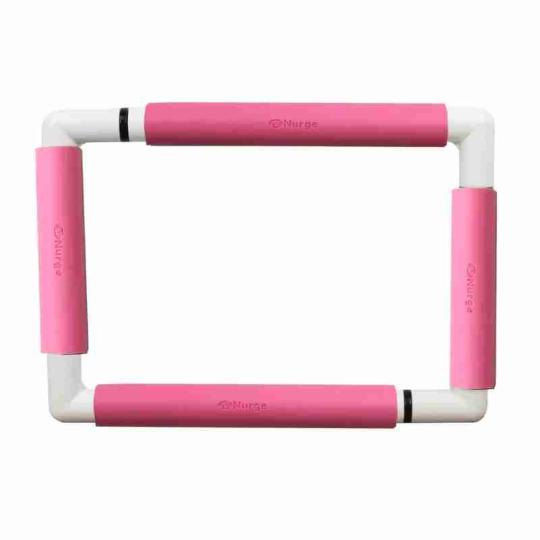Cadre à broder à clips Snap Frame 21 x 29 cm rose - Nurge