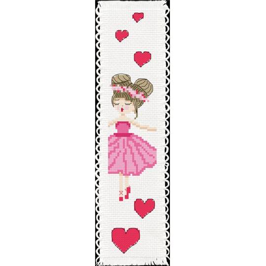 Marque-Page à broder Ma Petite Ballerine - Princesse
