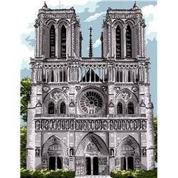 Canevas pénélope Notre Dame de Paris - Luc Créations