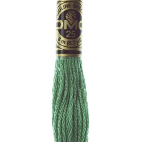 Fil à broder mouliné DMC coloris 562 Vert Malachite