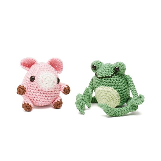 Pinky & Donny - Kit Crochet Amigurumi - DMC