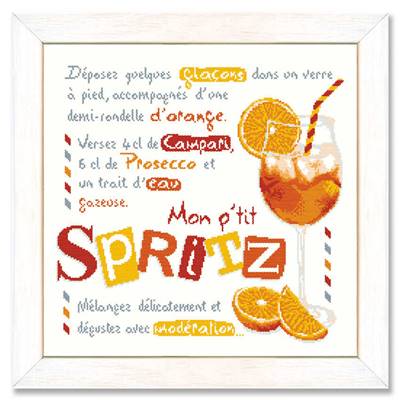 Le Spritz - Fiche Point de Croix - Lilipoints G038