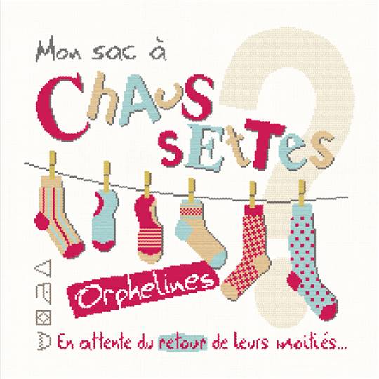 Sac Chaussettes Orphelines - Fiche - Lilipoints SAC12