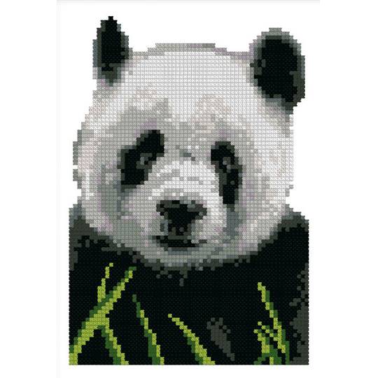 Panda - Kit point de croix - Luc Créations