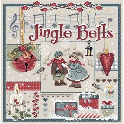 Jingle Bells - Fiche point de croix - Madame La Fée