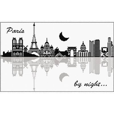 Paris By Night - Kit point de croix Débutant - Marie Coeur