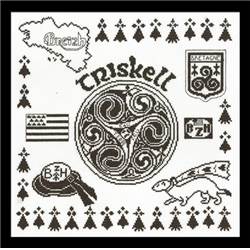 Triskell - Kit Point de croix - Philomène