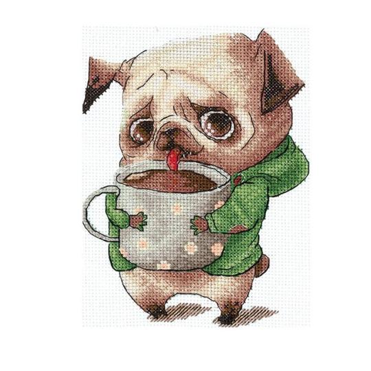 Café Lovers - Carlin - Kit point de croix - Andriana