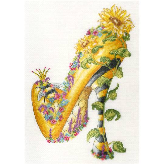 Abeille mon Soleil  - Kit point de croix - Bothy Threads