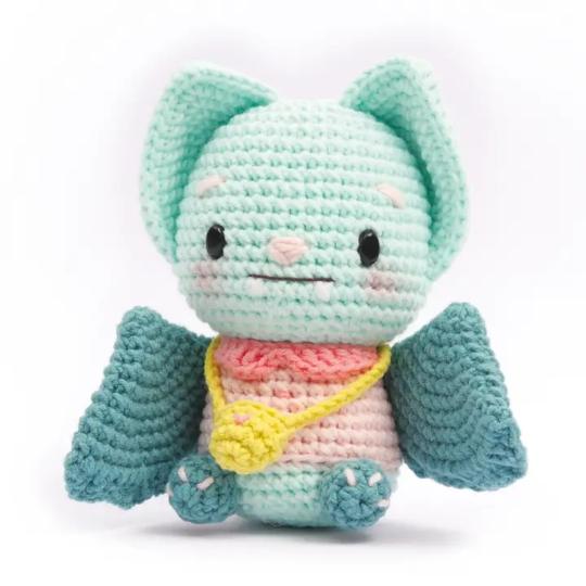 Kit Crochet Minigurumi - Chauve-souris - Graine Créative