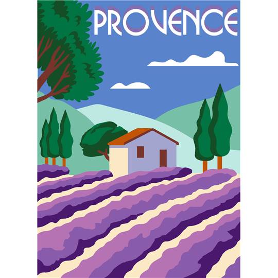 Canevas pénélope Provence - Margot de Paris