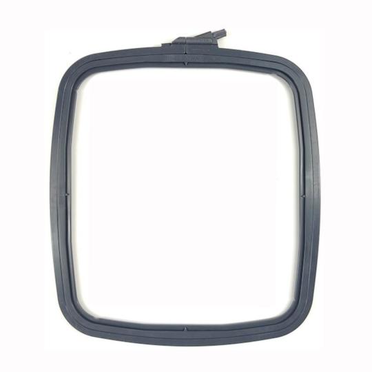 Cadre rectangulaire en plastique Nurge – 25 × 28 cm – Anthracite