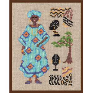 Femme africaine ciel - Le Bonheur des Dames