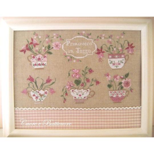 Printemps dans une tasse - fiche Cuore E Batticuore