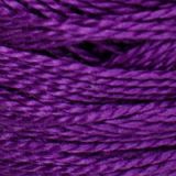 Bobine Fil Coton perlé DMC n°8 - 550 Violet cassis