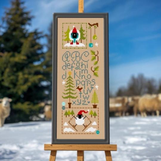 Histoires de Moutons en Hiver 1- Fiche  Jardin Privé