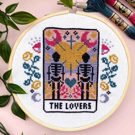 The Lovers - Kit point de croix - Innocent Bones