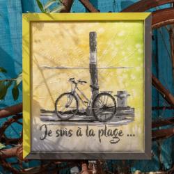 Je suis à la Plage - Fiche point de croix - Isabelle Vautier