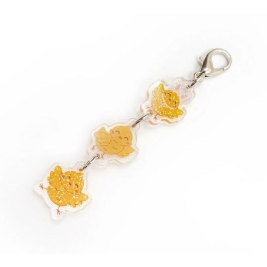 Chaîne pour ciseaux Dancing Chicks – Leti Stitch
