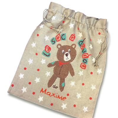 Sac à Doudou - Kit complet avec Sac - Lilipoints B031
