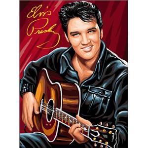 Elvis Presley canevas - Luc Créations