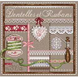Dentelles et Rubans - Fiche Point de Croix - Madame La Fée