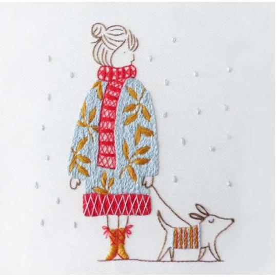 Jour de pluie - Kit Broderie Traditionnelle - Tamar NY