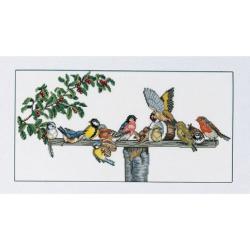 Oiseaux – Kit point de croix Eva Rosenstand