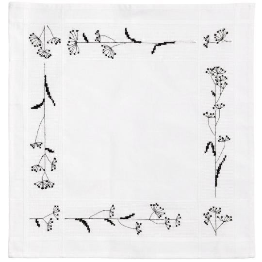 Napperon Graminées – Kit broderie point de croix Rico Design