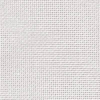 Toile Étamine 10 fils Lugana Zweigart - Blanc (100)