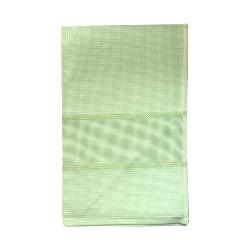 Torchon Nid d'abeille à broder 100% coton - Vert