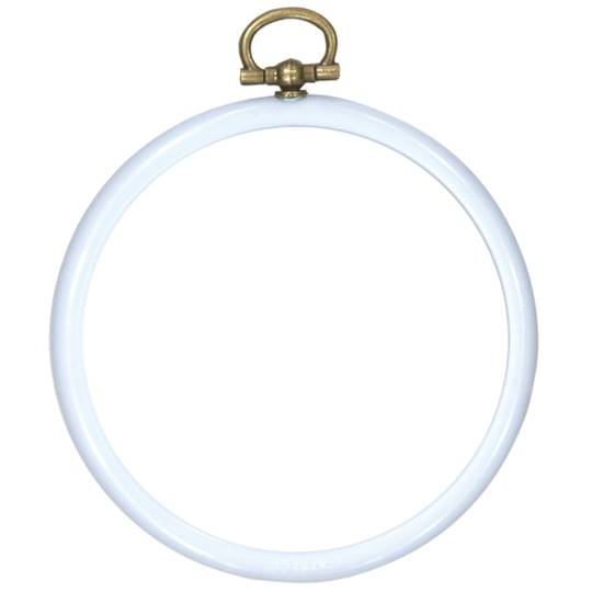 Tambour plastique rond 8 cm Bleu Ciel