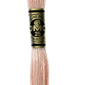 Fil à broder mouliné DMC coloris 353 Rose des Sables