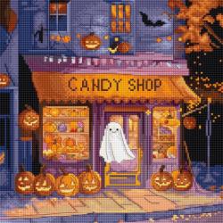 Pumpkin Lane - Kit point de croix - LETISTITCH