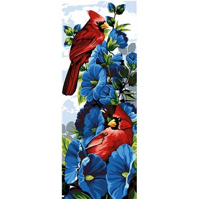 Plume et Pétale - Canevas Fleurs et Oiseaux - SEG de Paris
