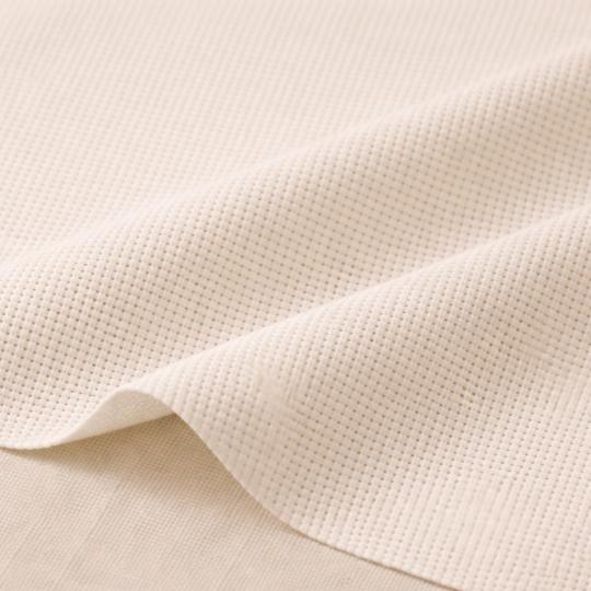 Toile Aïda 7 pts coloris crème laize 160 cm