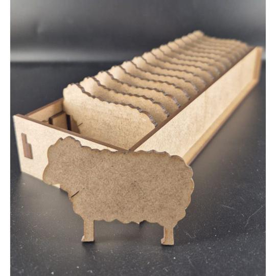 Boîte de 15 porte-fils en forme de mouton –  Permin of Copenhagen