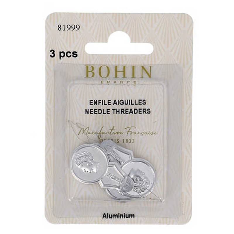 Lot De 2 Enfile-aiguilles En Argent - Pratique Pour La Couture Et Les Travaux D'aiguille